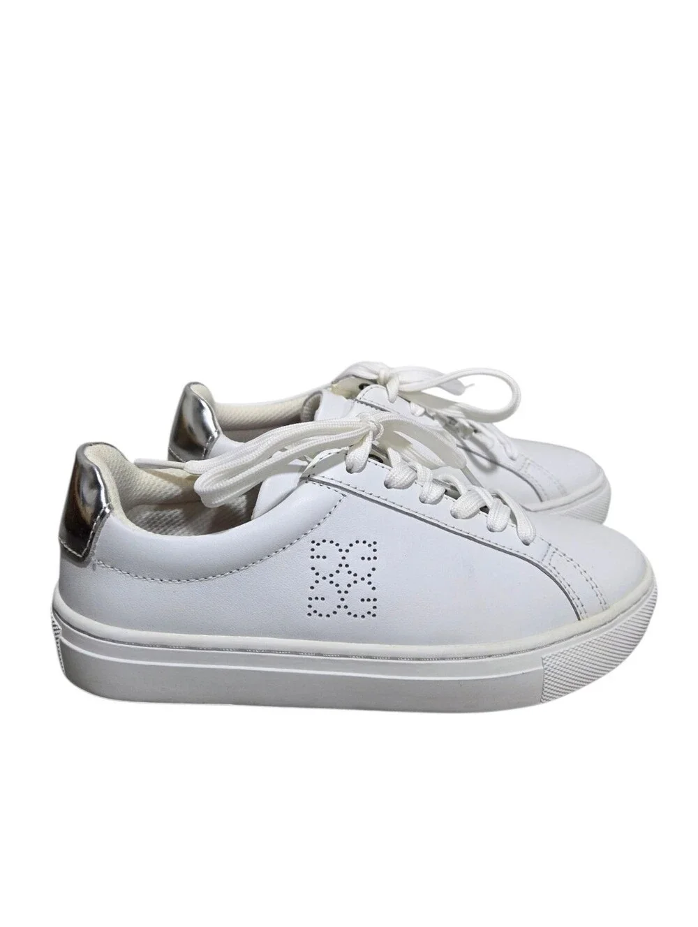 G/FORE Ladies Disruptor Golf Shoes Snow White Silver Sz 5.5 / EU 36 New - Picture 6 of 11